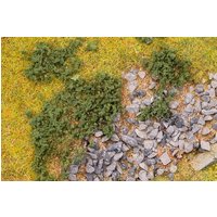 Blätterfoliage, kieferngrün - 280x140mm – Ansicht 1