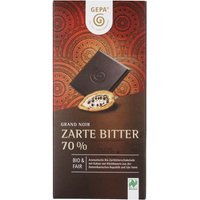 GEPA Bio-Schokolade 'Grand Noir' Zarte Bitter 70% 100g