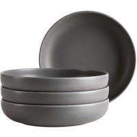 Mäser Schüssel Set 4-tlg. "Unico" Steinzeug, 22 cm, anthrazit – Ansicht 1
