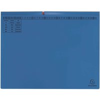 25 Exacompta Hängehefter "Exaflex Premium", mit 2 Abheftvor. für Rechtsheftung, blau