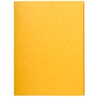 25 Exacompta Sammelmappen, Colorspan-Karton, 390 g/m², DIN A4, 3 Klappen, gelb