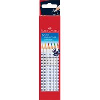 Faber-Castell Buntstifte "Grip Heft + Tafel" farbig sortiert, 6 Stk. – Ansicht 1