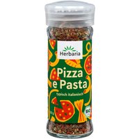 Herbaria Bio-Gewürzmischung "Pizza e Pasta" im Glasstreuer, 50 g
