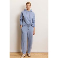 tranquillo Bio-Damen-Jogginghose 'Ziskaa' mit Barrel-Leg-Silhouette, tempest blue, Gr. L – Ansicht 1