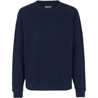 Neutral Bio-Unisex-Sweatshirt mit Rundhalsausschnitt, navy, Gr. XL