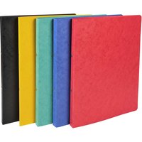 20 Exacompta Ringbücher, Colorspan-Karton, 355 g/m², DIN A4, 2 Ringe, sortiert