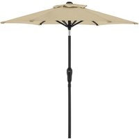 doppler Sonnenschirm "LIFE" Ø 180 cm, sand