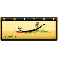 Zotter Bio-Vollmilch-Schokolade "Vanille", 70 g