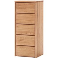 Kommode "Rödvig" aus Wildeiche, mit 5 Schubladen, B 47 x T 42 x H 113 cm – Ansicht 1