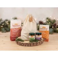 Bio-Geschenkset "Mediterraner Feinschmecker" 5-tlg., mit Pasta, Pesto und Oliven
