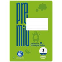 Staufen Schulheft "green" DIN A5, 90 g/m², Lineatur 3