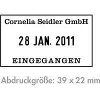 Ersatz-Stempelplatte für Trodat Stempel 6/50