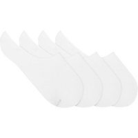 VON JUNGFELD 2er-Pack Bio-Füßlinge, pure white, Gr. 39/42