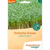bingenheimer saatgut Bio-Samen Einfache Kresse, 1 Stk. – Ansicht 1