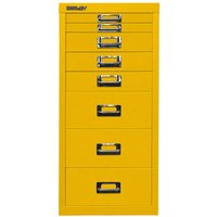 Schubladenschrank 8 Schübe, DIN A4 gelb – Ansicht 1