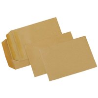 50 C5 Versandtaschen braun NK 90g, ohne Fenster – Ansicht 1