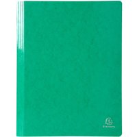 25 Exacompta Schnellhefter "Iderama", Colorspan kaschiert, 355 g/m², DIN A4, dunkelgrün – Ansicht 1