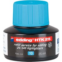 edding Nachfülltinte "HTK25" für Textmarker 24, blau – Ansicht 1
