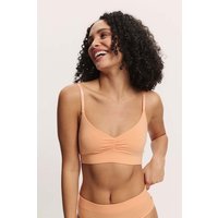 tranquillo Damen-Bralette "Nolaa" aus Tencel, peach, Gr. L