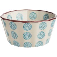 tranquillo Muffinform "RETRO" aus Steinzeug, 4 x Ø 8 cm, RETRO blau – Ansicht 1