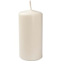 BIOKEMA Stumpenkerze aus Biomasse 60 x 120 mm, creme