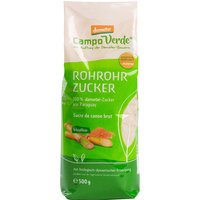 Campo Verde Bio-Rohrohrrzucker, kristallfein, 500 g