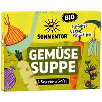 Sonnentor Bio-Suppenwürfel "Gemüsesuppe", 60 g