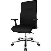Topstar Bürodrehstuhl "Big Star" mit Armlehnen schwarz – Ansicht 1