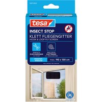 tesa Fliegengitter "Standard" für Fenster 110 x 130 cm, anthrazit
