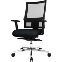 Topstar Bürodrehstuhl "Sitness 60" mit Armlehnen schwarz
