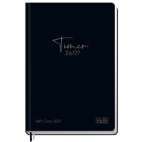 Häfft Timer-Jugendkalender 2026/27 DIN A5, Black Edition