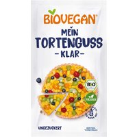 BIOVEGAN Bio-Tortenguss, klar, ungezuckert, 2 x 6 g