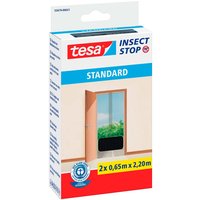 2 tesa Fliegengitter "Standard Tür 65 x 220 cm, schwarz – Ansicht 1