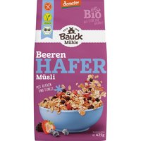 Bauckmühle Bio-Hafermüsli mit Beeren, demeter, 425 g