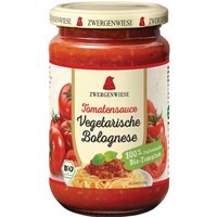 Zwergenwiese Bio-Sauce "Vegetarische Bolognese", 340 g