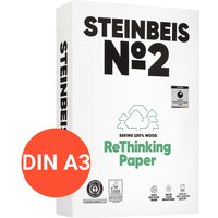 500 Blatt Steinbeis Recycling Kopierpapier "No.2, TrendWhite" DIN A3