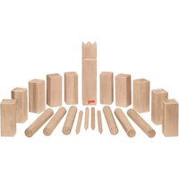 Wikingerspiel 'Kubb' aus Buchenholz