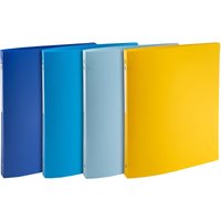 20 Exacompta Ringbücher "BeeBlue", DIN A4, sortiert, 4 Ringen – Ansicht 1