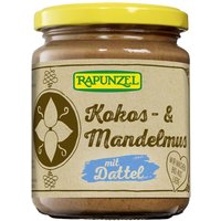 RAPUNZEL Bio-Kokos-und Mandelmus mit Datteln, 250 g