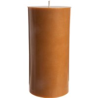 tranquillo Stumpenkerze "GLUMI" aus Stearin, Ø 7,5 cm x H 15 cm, orange