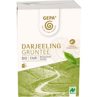 GEPA Grüner Bio-Tee Darjeeling 20 x 2 g