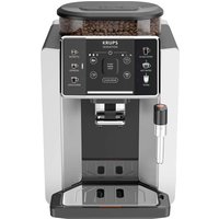 KRUPS Kaffeevollautomat "Sensation EA910E" mit Brühgruppe aus Metall, schwarz/silber