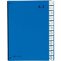 Pagna Pultordner Taben A-Z, 24-teilig blau