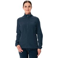 VAUDE Damen-Fleecejacke "Rosemoor II" mit Stehkragen, dark sea, Gr. 44 – Ansicht 1