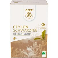 GEPA Schwarzer Bio-Tee Ceylon 20 x 2 g