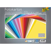 folia Fotokarton, 300 g/m², sortierte Farben, 25 x 35 cm ,25 Bogen – Ansicht 1