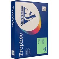 250 Blatt Clairfontaine Farbiges Kopierpapier "Trophee" 160 g/m², DIN A4, grün – Ansicht 1