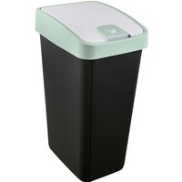 keeeper Abfalleimer "Magne" mit Flipdeckel, 45 l, soft green