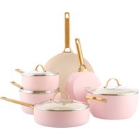 GreenPan Pfannen- & Topfset "Padova Reserve" 6er-Set, rosa