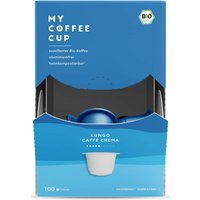 MY COFFEE CUP Bio-Kaffeekapseln "Lungo Caffé Crema" 100 Stk.